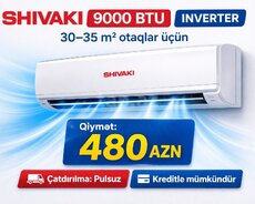 Kondisioner Shivaki 9000btu inverter