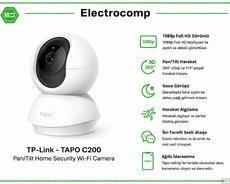TP-Link TAPO C200 Pan Tilt Home Security Wi-Fi Camera