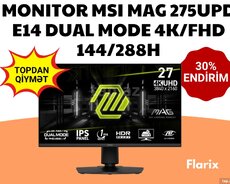 Monitor MSI MAG 275UPD E14 DUAL MODE 4K FHD 144 288H