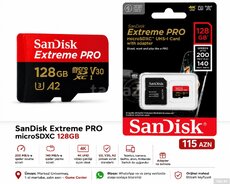 SD mikro extreme pro 128GB