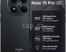 Xiaomi Redmi Note 15 Pro Black 512GB 12GB