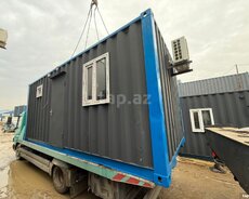 Konteyner yataqxana + sanitar qovşaq