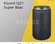 Bluetooth dinamik Kisonli Q21 Super Bass Speaker