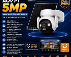Günəş paneli 4G kamera 5mp Wi-Fi kamera