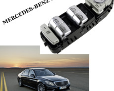 Mercedes s class üçün şüşə qaldıran knopka blok satılır.