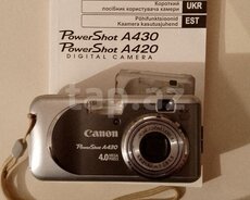 Canon PowerShot A430 kamerası