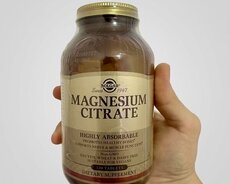 Solgar Magnesium Citrate 120 Tablet (Amerika vitamin)