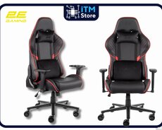 2E Gaming Chair BASAN Black Red Gen II