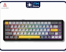 Ajazz AK680 MAX Black Gray Yellow