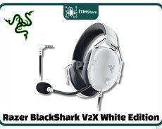 Qulaqlıq Razer BlackShark V2 X White Edition RZ04-03240700-R3M1