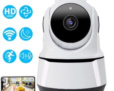 Daxili Wi-Fi simsiz PTZ 360 kamera 3mp 2k