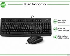 Logitech Corded Desktop MK120  Russian Layout