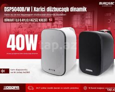 Xarici düzbucaqlı dinamik DSPPA 5040B W | 40W