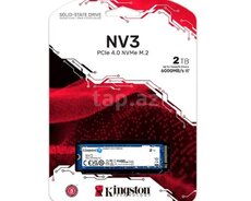 SSD yığıcı Kingston 2000G NV3 M.2 2280 NVMe SSD (SNV3S 2000G)