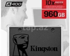 SSD Yığıcı Kingston A400 960GB SATA3 2.5 (SA400S37 960G)