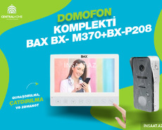 Domofon komplekti Bax Bx- M370+bx-p208