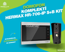 Domofon komplekti Hermax Hr-706-ip s+b kit