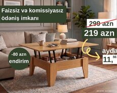 Rahat və praktik transform masa