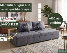 Zərif rahat açılan divan