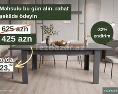 Premium yemək masası