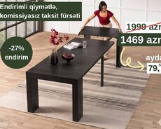 Qatlanan yemək masası