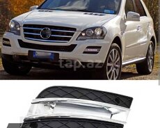 Mercedes LED duman farası nikeli