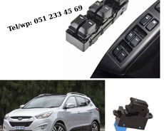 Hyundai ix35 2015 üçün şüşə qaldıran knopka blok satılır.