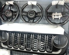 Jeep Wrangler JL ön radiator barmaqlığı