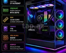 Gaming Case i7 14700KF   RTX 5070