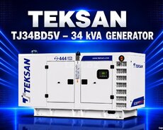 Dizel generatoru TEKSAN TJ34BD5V 34 kVA