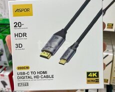 HDMI Type-C kabeli