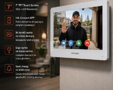 Hikvision 7 WiFi Video Domofon Monitor |  DS-KH6350-WTE1