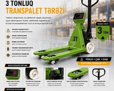 3T transpalet tərəzi