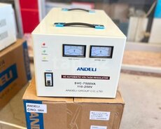 Andeli Stabilizer Input 110-260V analog type (7500w Horizontal Type)