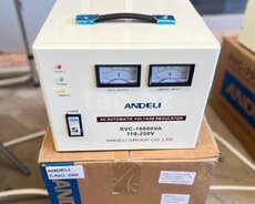 Tənzimləyici Andeli Input 110-260V analog type (10000w Horizontal Type)