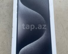 Apple iPhone 15 Pro Max Black Titanium 256GB 8GB qutusu