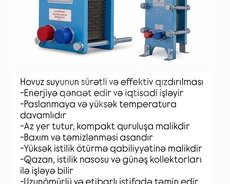 Hovuz suyunu qızdıran cihaz Esegör