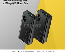 Power Bank 30000 Mah  J34B Fast Charge
