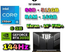 Noutbuk Asus TUF F16 FA607VJB RTX 3050 6 GB