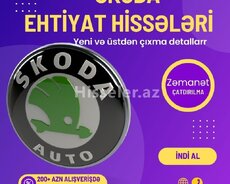 Skoda Ehtiyat Hisselerinin satisi movcuddur