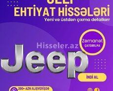 Jeep Ehtiyat Hisselerinin Satisi Movcuddur