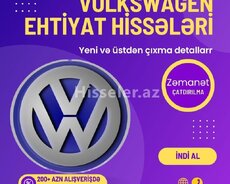 Volkswagen Ehtiyat Hisselerinin satisi movcuddur