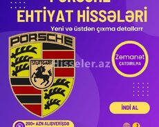 Porsche Ehtiyat Hisselerinin Satisi Movcuddur