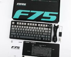 Klaviatura Aula F75 Black+Gradient Grey