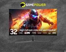 Monitor AIWA GAMING MD320G-Y 32 WLED CURVED 165Hz (Speakers)