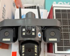 4 kamera günə paneli sim kartlı 16mp 8k