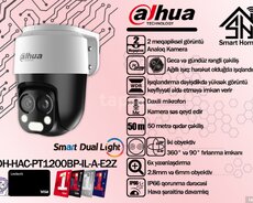 Dahua 2MP fırlanan analoq kamerası HAC-PT1200BP-IL-A-E2Z