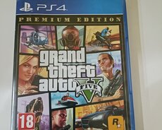PS4 üçün GTA 5 oyun diski
