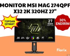 Monitor MSI MAG 274QPF X32 2K 320Hz 27