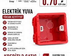 ELEKTRİK YUVA – yüksək keyfiyyətli və davamlı plastikdən
